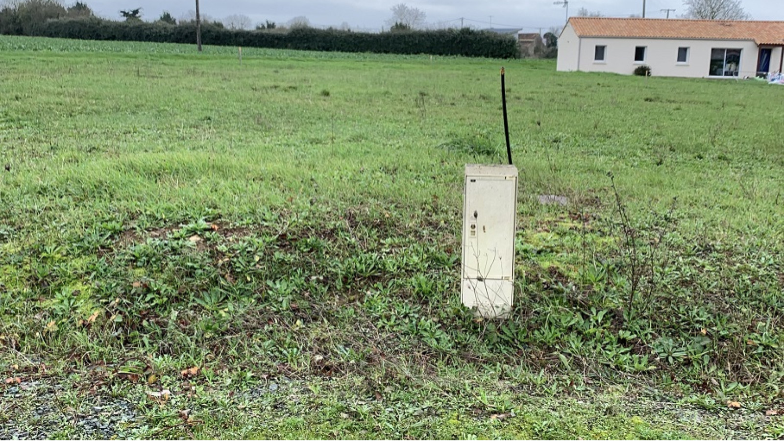 Terrain constructible de 609m2 à Léognan