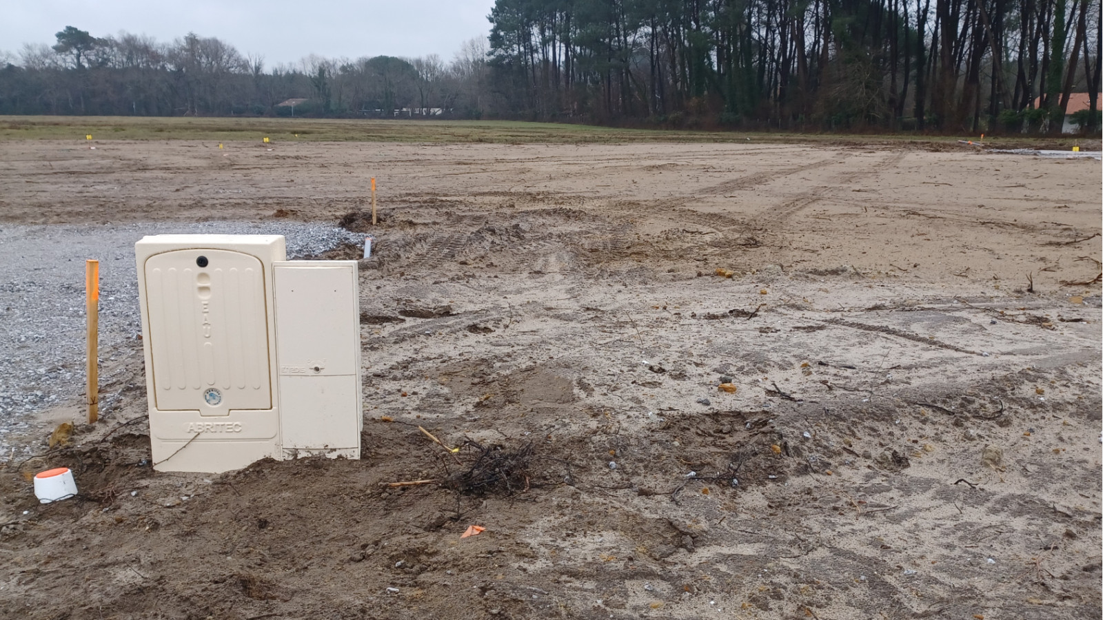 Terrain constructible de 600m2 à Labenne