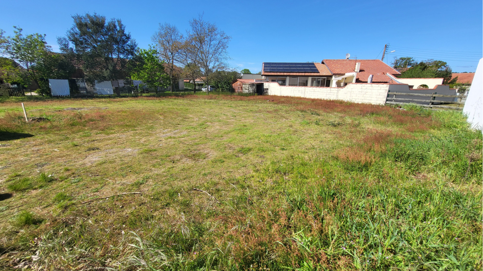 Terrain constructible de 522m2 à Biscarrosse