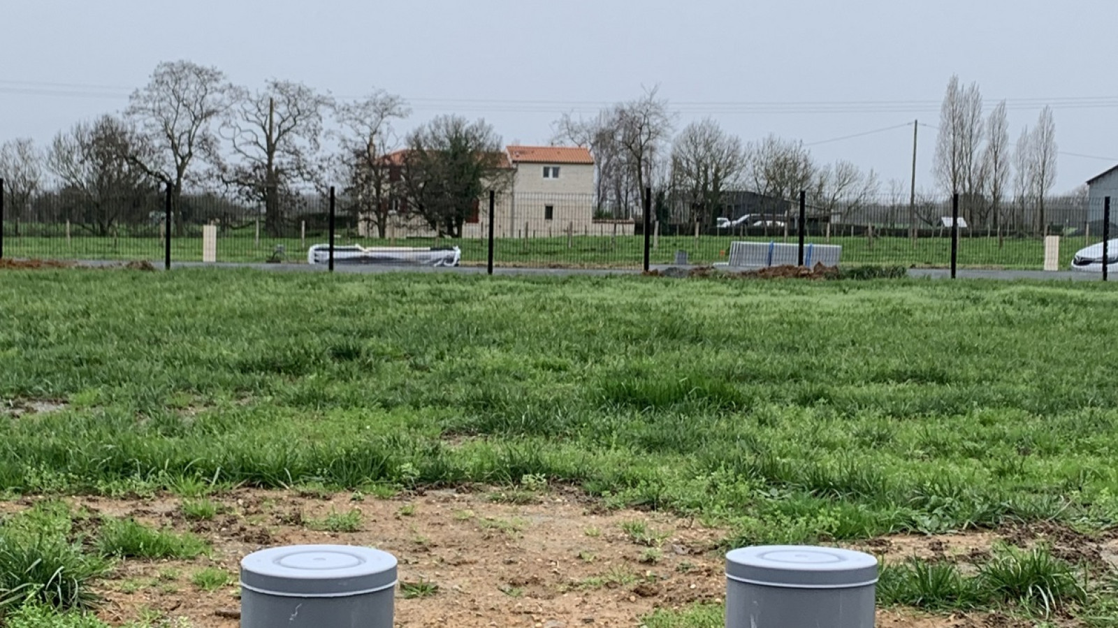 Terrain constructible de 950m2 à Podensac