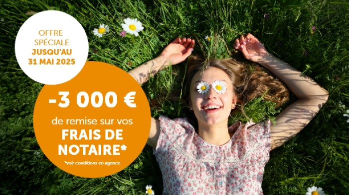 Offre exclusive : Tanaïs Habitat vous offre 3 000 € sur vos frais de notaire* !