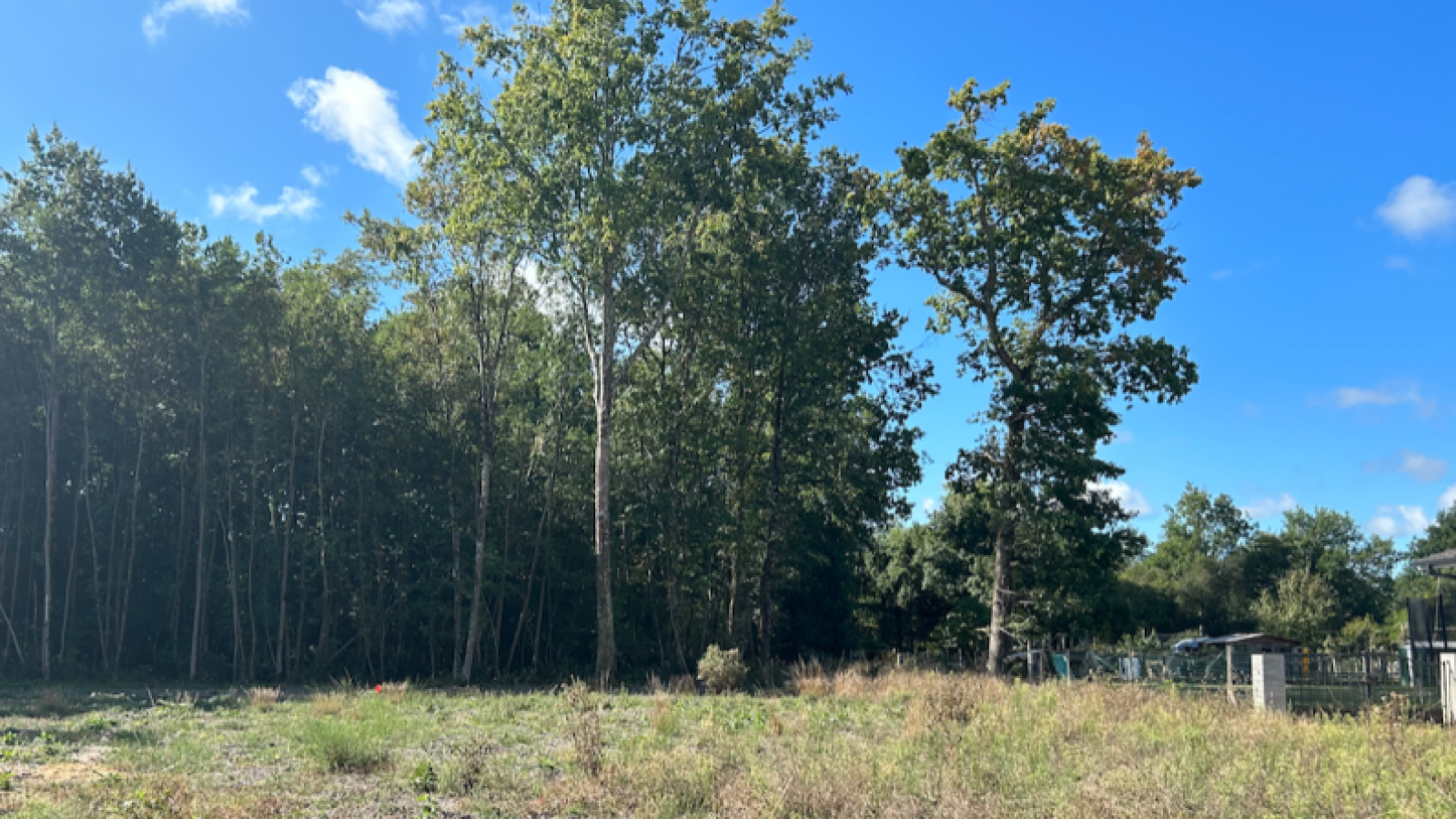 Terrain constructible de 1365m2 à Biscarrosse