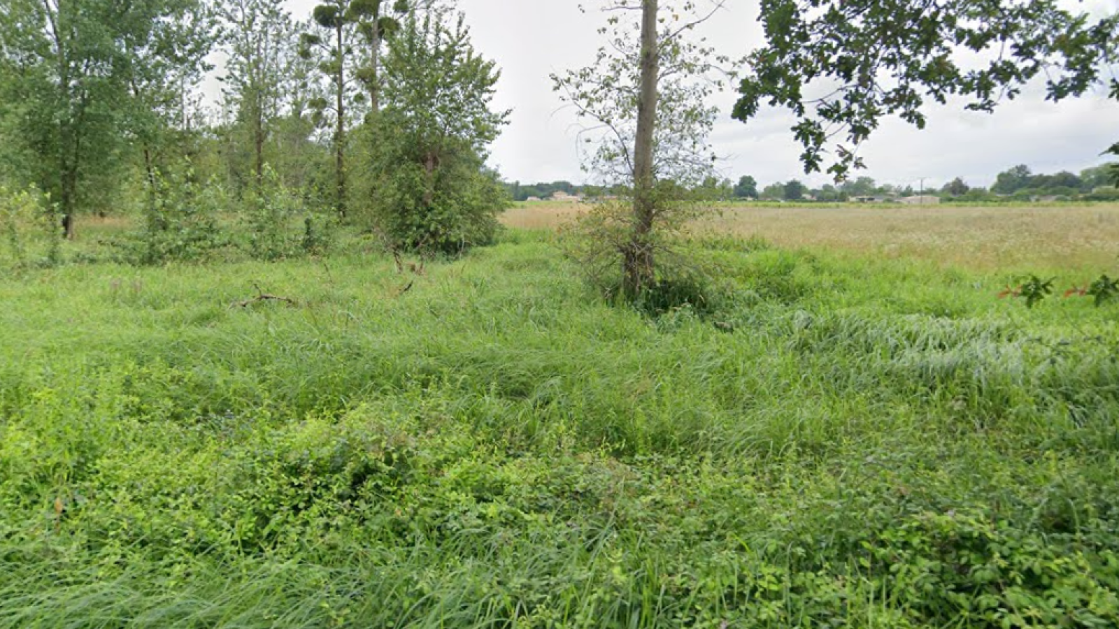 Terrain constructible de 490m2 à Galgon