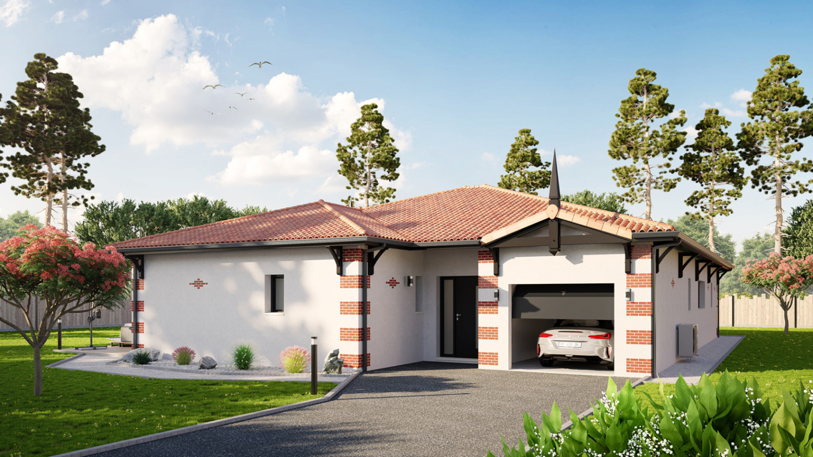 Maison neuve à Le Teich avec 3 chambres sur terrain de 650m2 / image 3