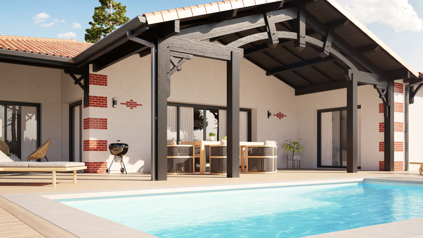 Maison neuve à Le Teich avec 3 chambres sur terrain de 650m2 / image 5