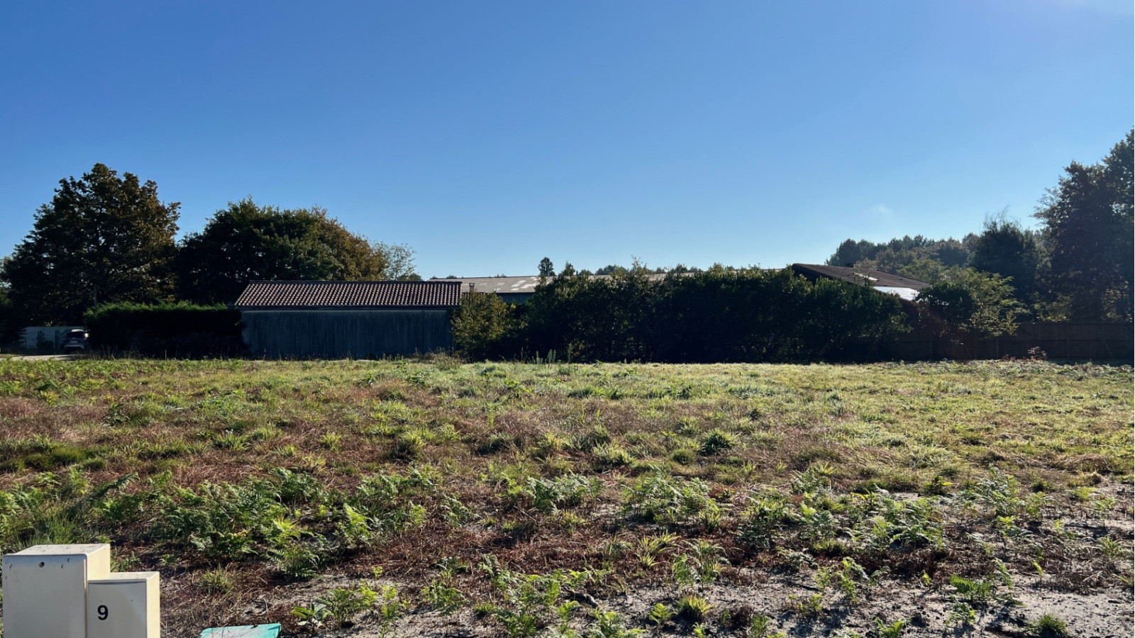 Terrain constructible de 480m2 à Biganos