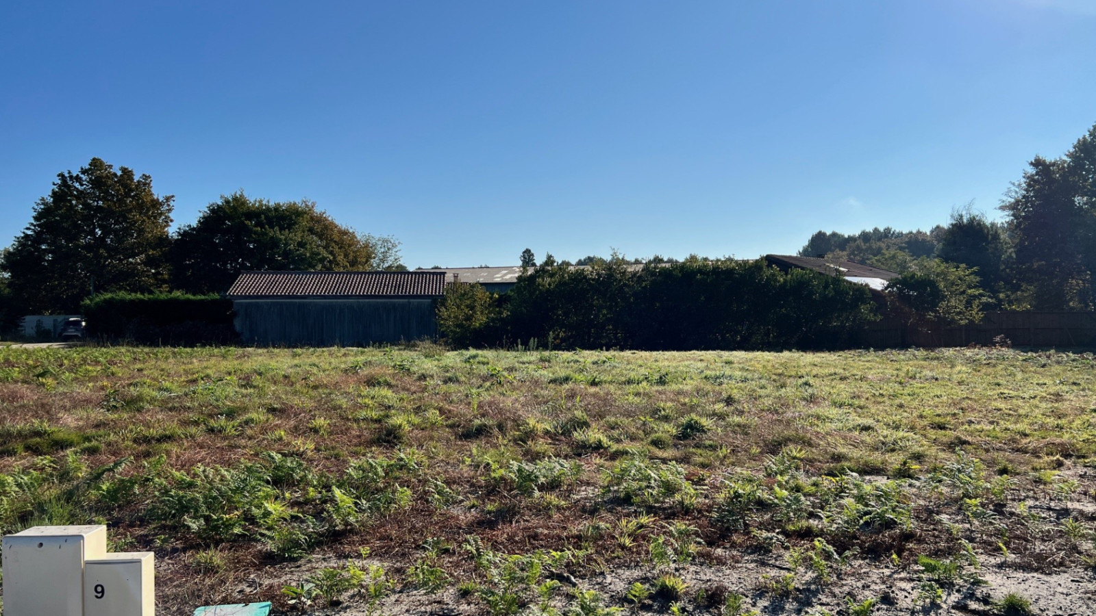 Terrain constructible de 1020m2 à Gujan-Mestras