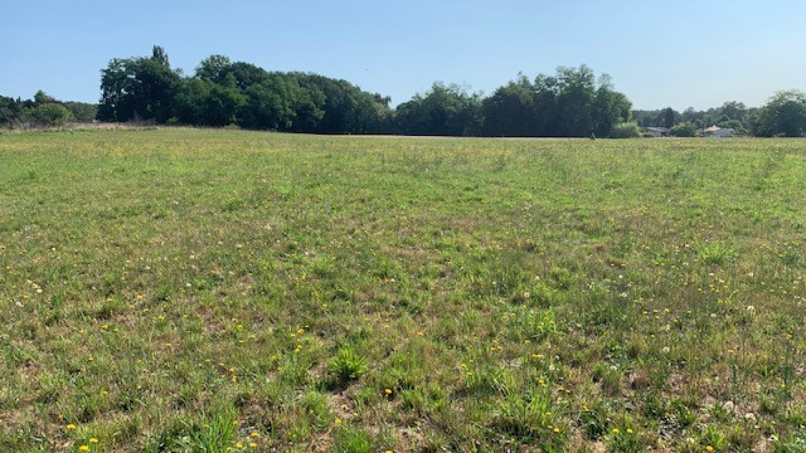 Terrain constructible de 500m2 à Saint-Perdon