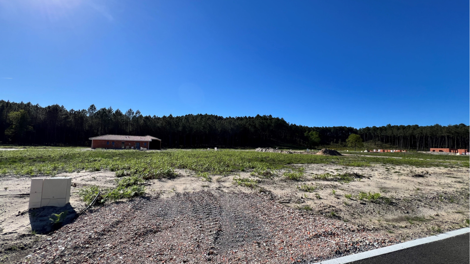 Terrain constructible de 515m2 à Vielle-Saint-Girons