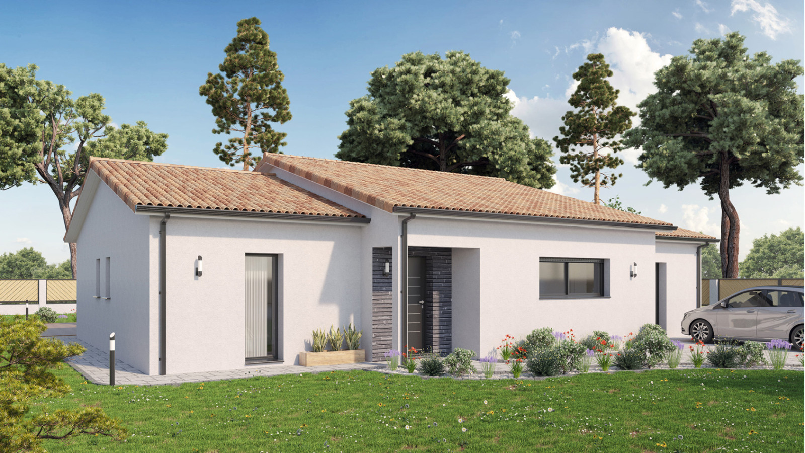 Maison neuve à Andernos-les-Bains avec 4 chambres sur terrain de 403m2 / image 2