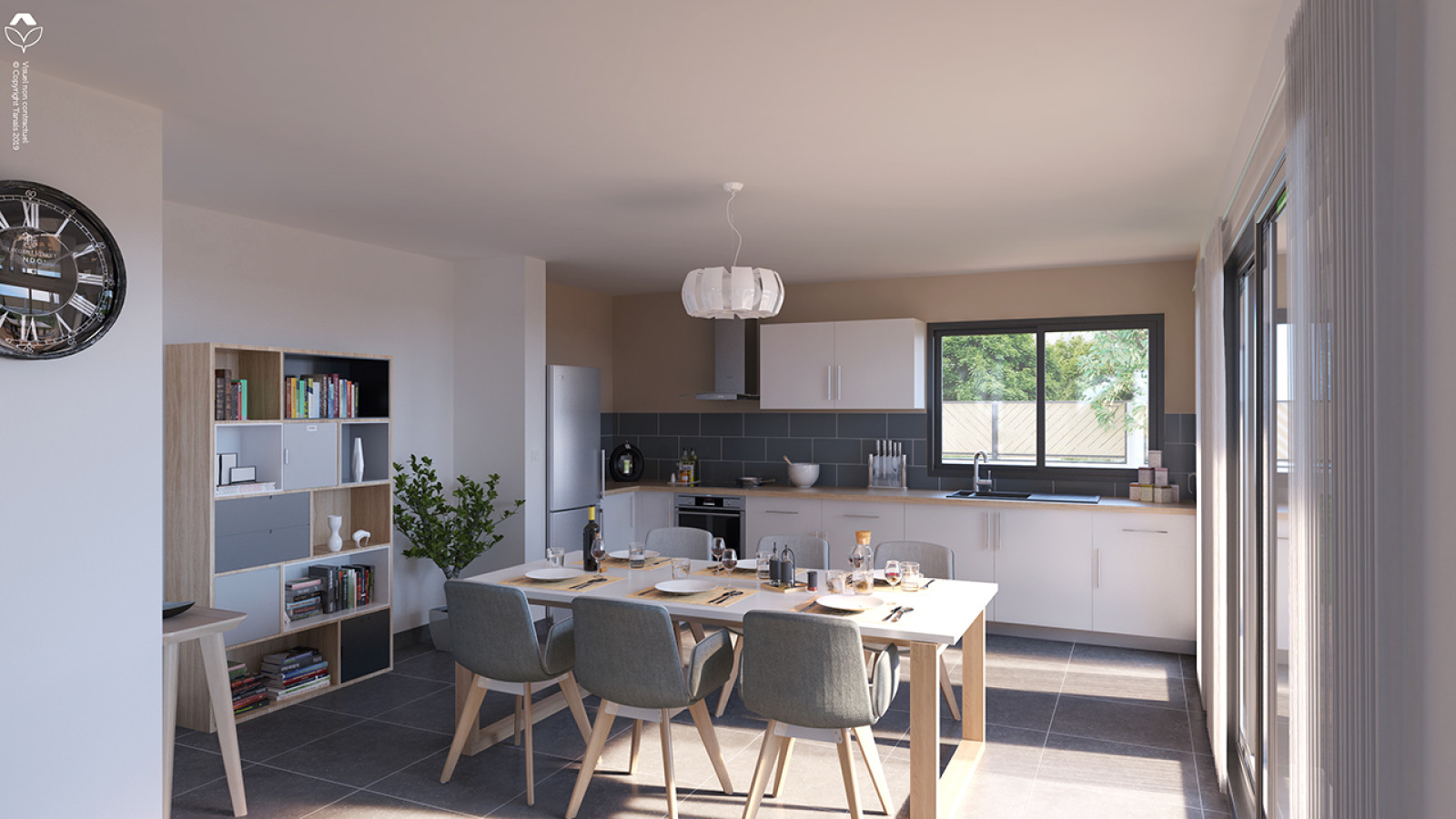 Maison neuve à Le Teich avec 4 chambres sur terrain de 980m2 / image 5