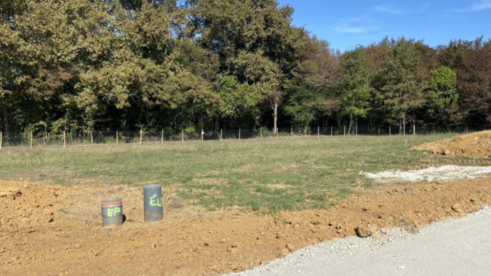 Terrain constructible de 700m2 à Léognan