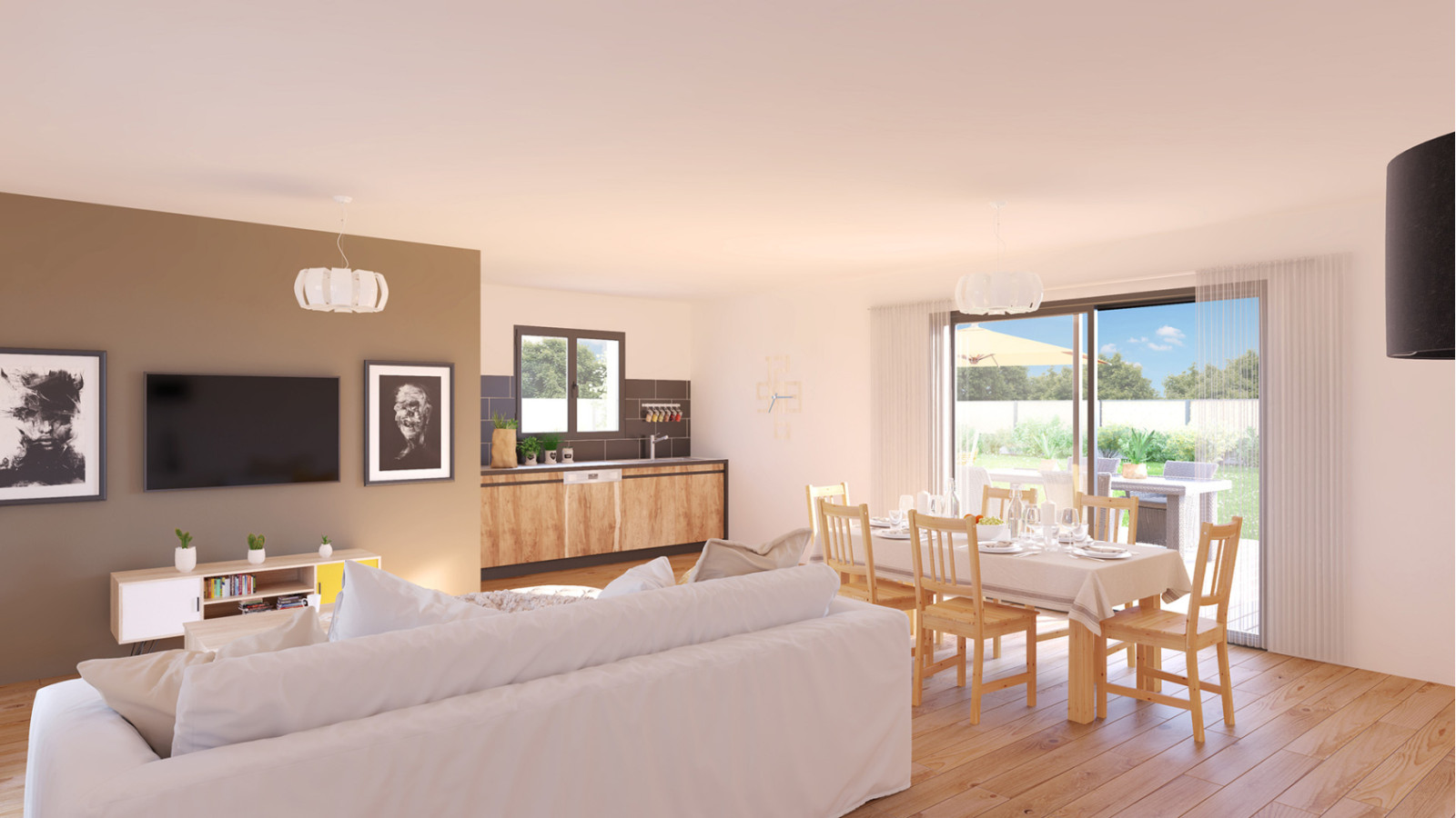 Maison neuve à Le Teich avec 3 chambres sur terrain de 624m2 / image 5