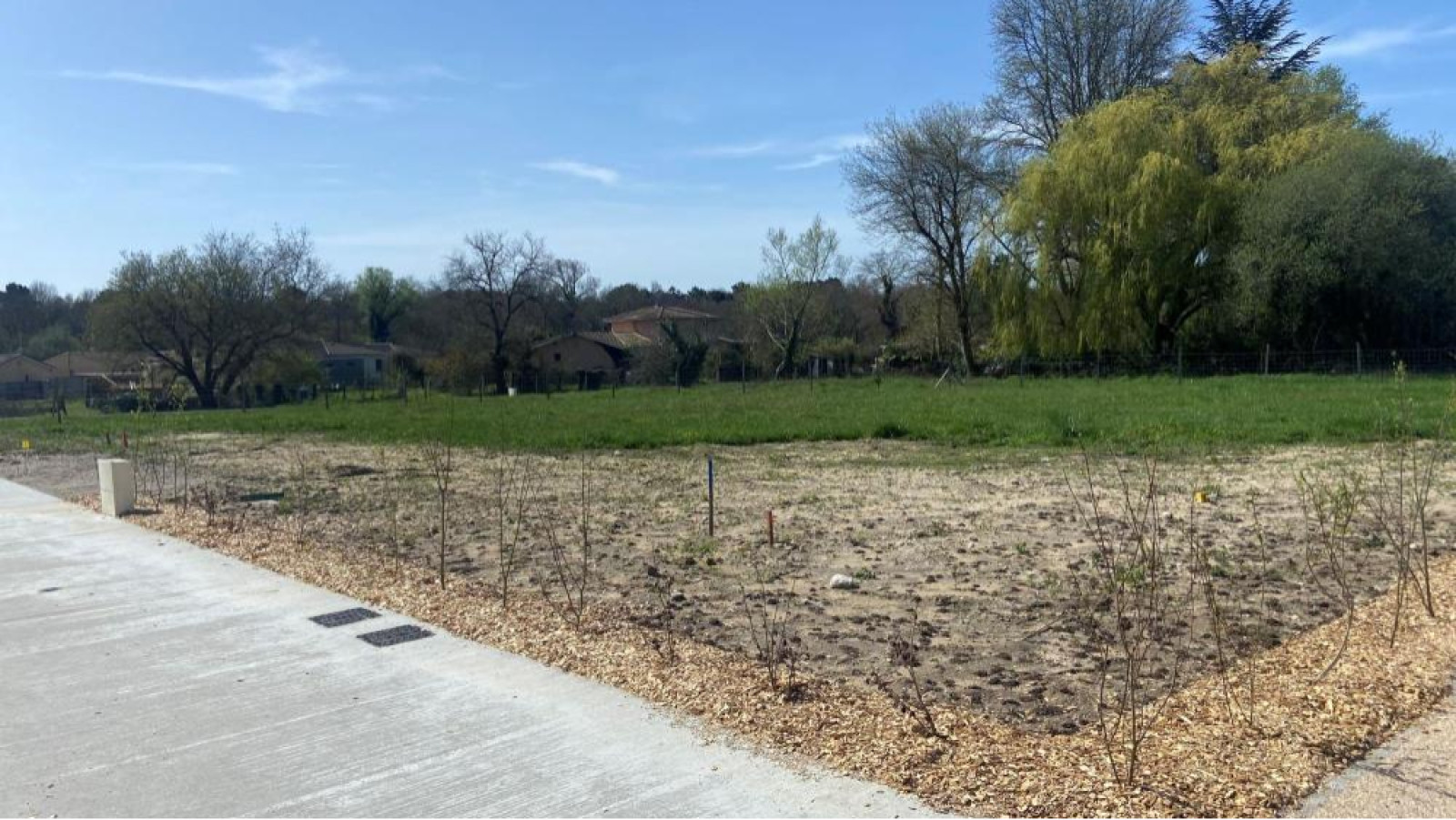 Terrain constructible de 720m2 à Martillac