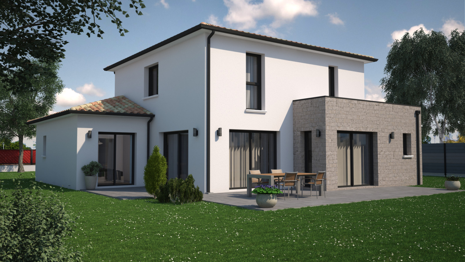 Maison neuve à Saint-Paul-en-Born avec 4 chambres sur terrain de 550m2 / image 3