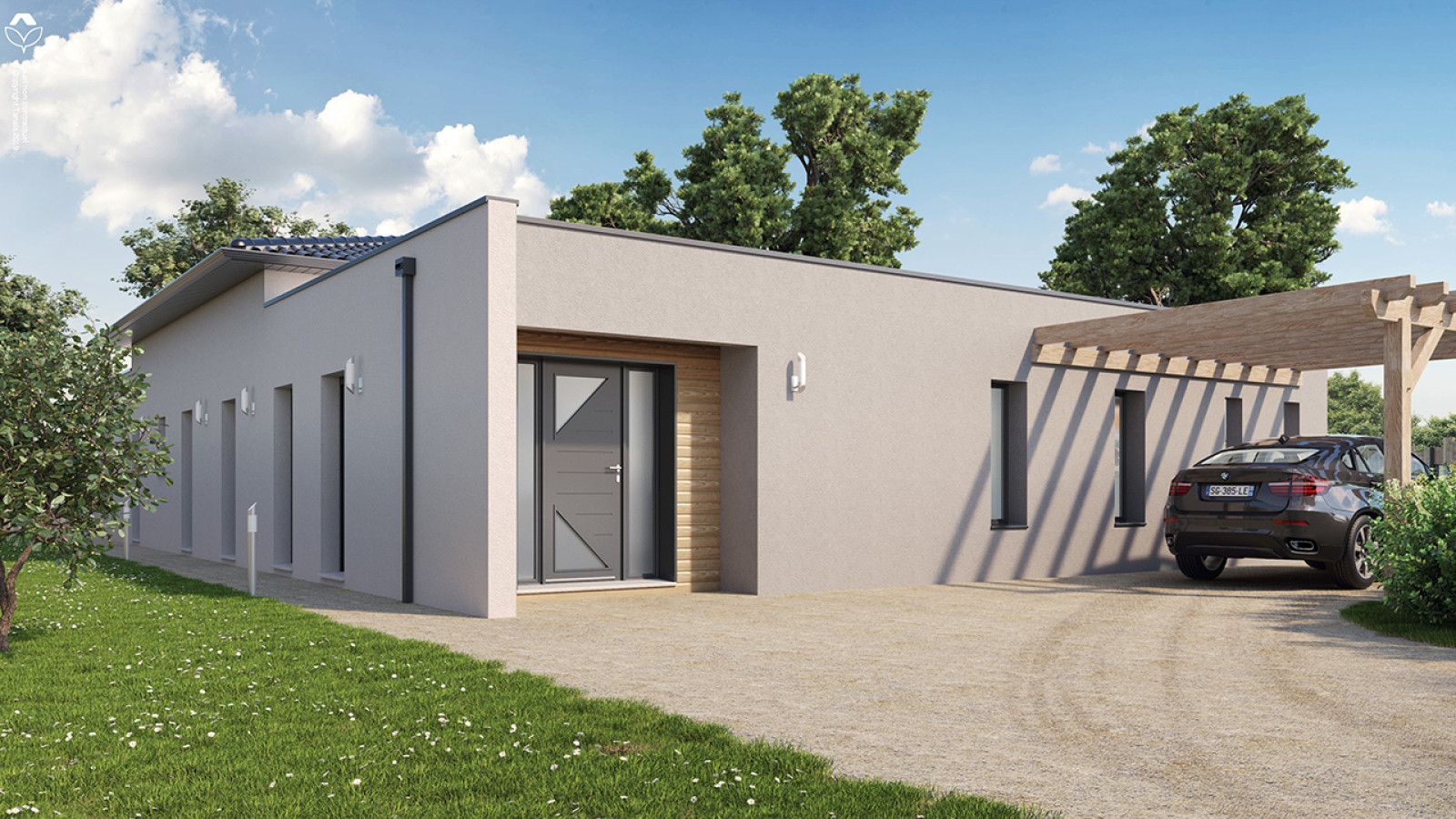 Maison neuve à Arès avec 4 chambres sur terrain de 351m2 / image 2