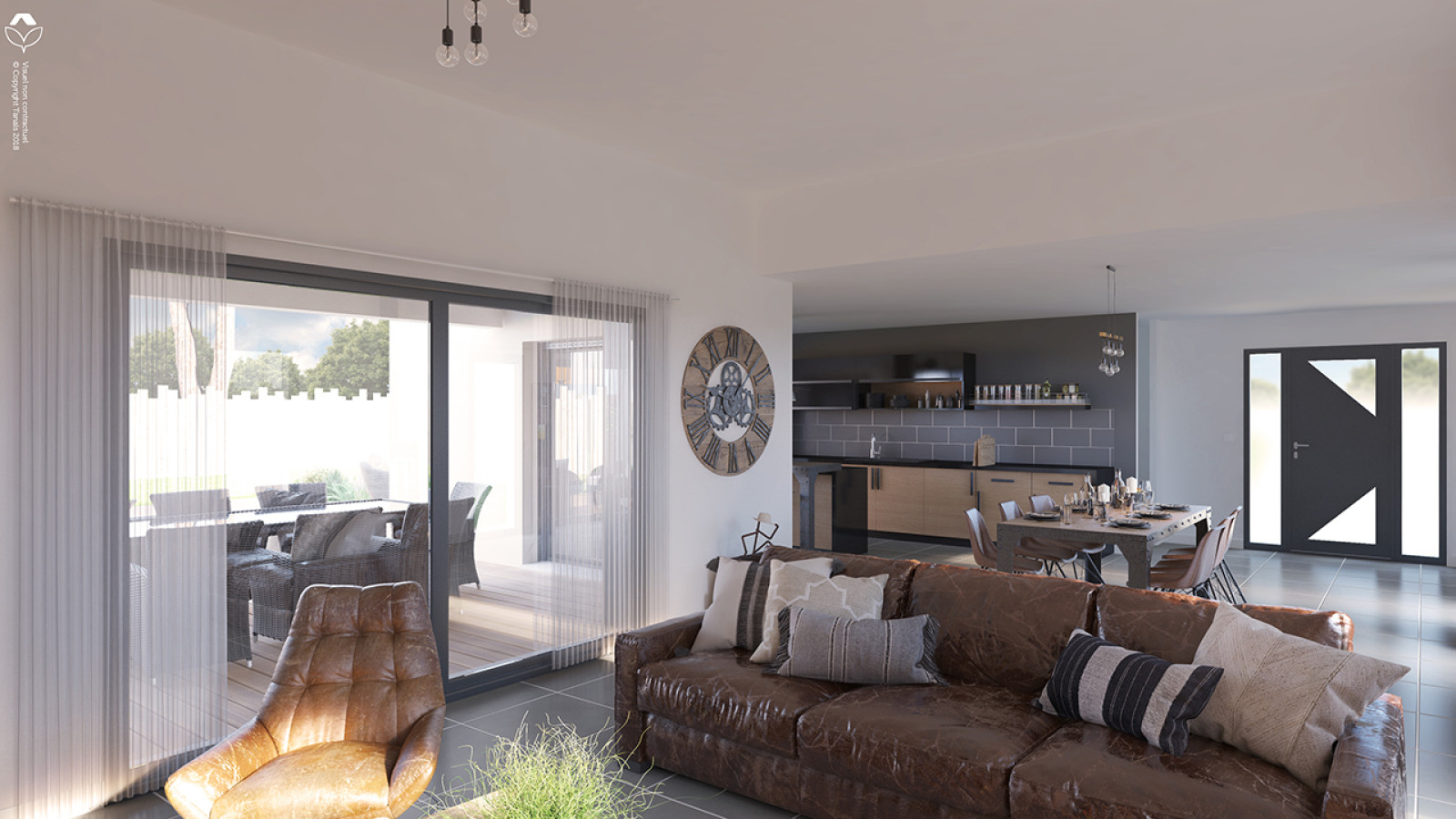 Maison neuve à Le Teich avec 4 chambres sur terrain de 650m2 / image 6