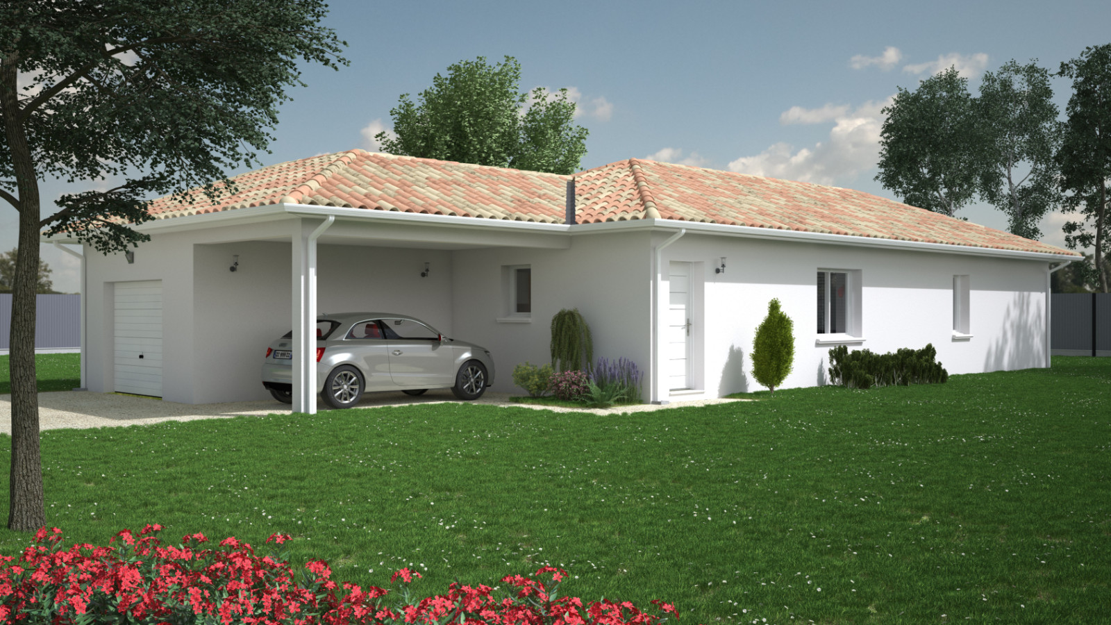 Maison neuve à Gradignan avec 3 chambres sur terrain de 652m2 / image 3