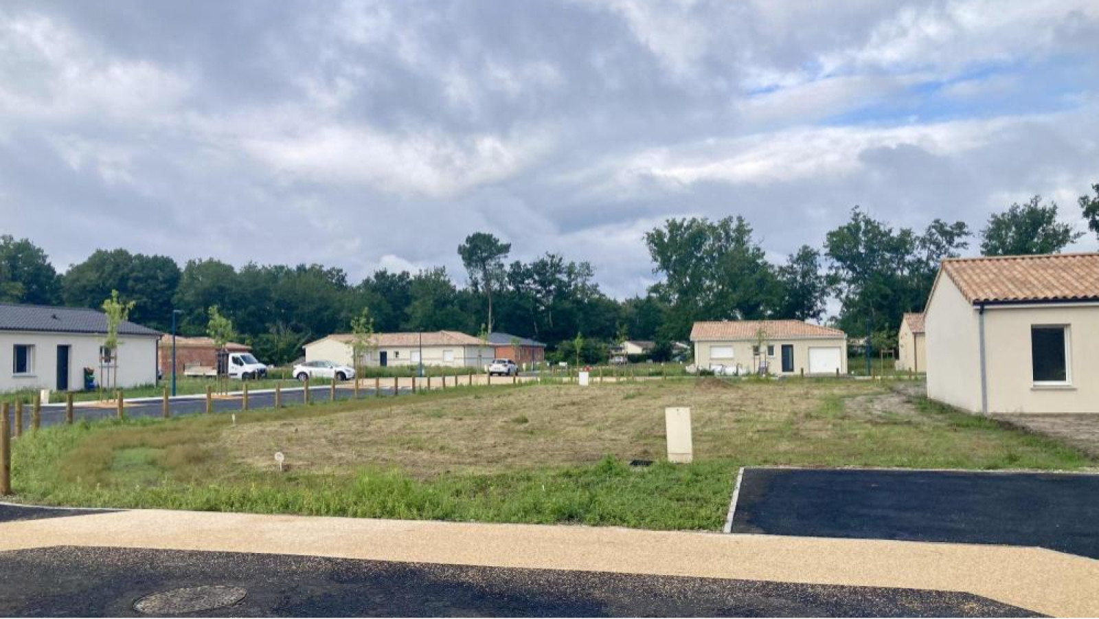 Terrain constructible de 290m2 à Libourne