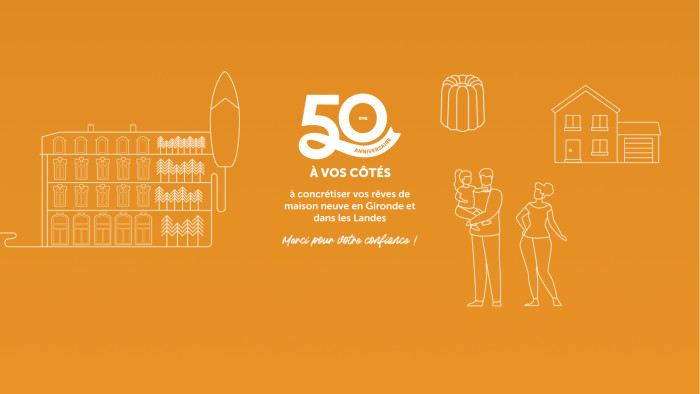 Tanaïs fête ses 50 ans : 50 ans d’expertise dans la construction de maisons