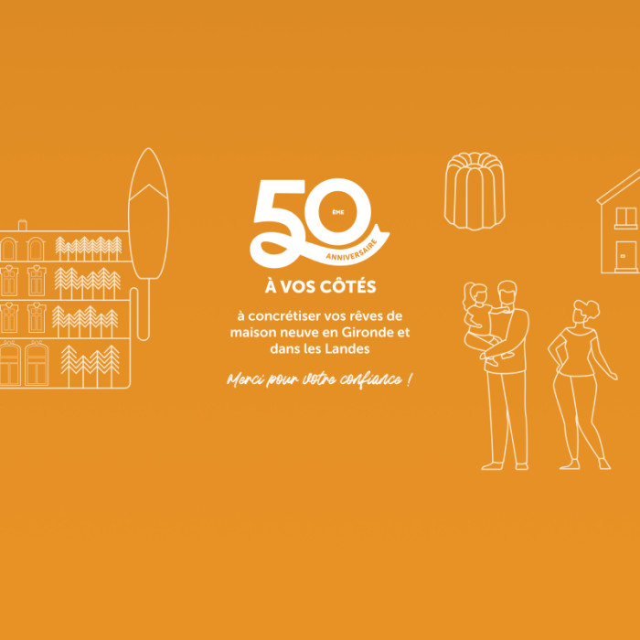 Tanaïs fête ses 50 ans : 50 ans d’expertise dans la construction de maisons