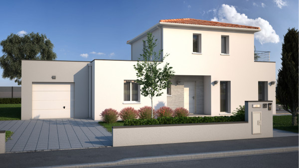 Maison neuve à Saint-Médard-d'Eyrans avec 4 chambres sur terrain de 650m2 - image 1