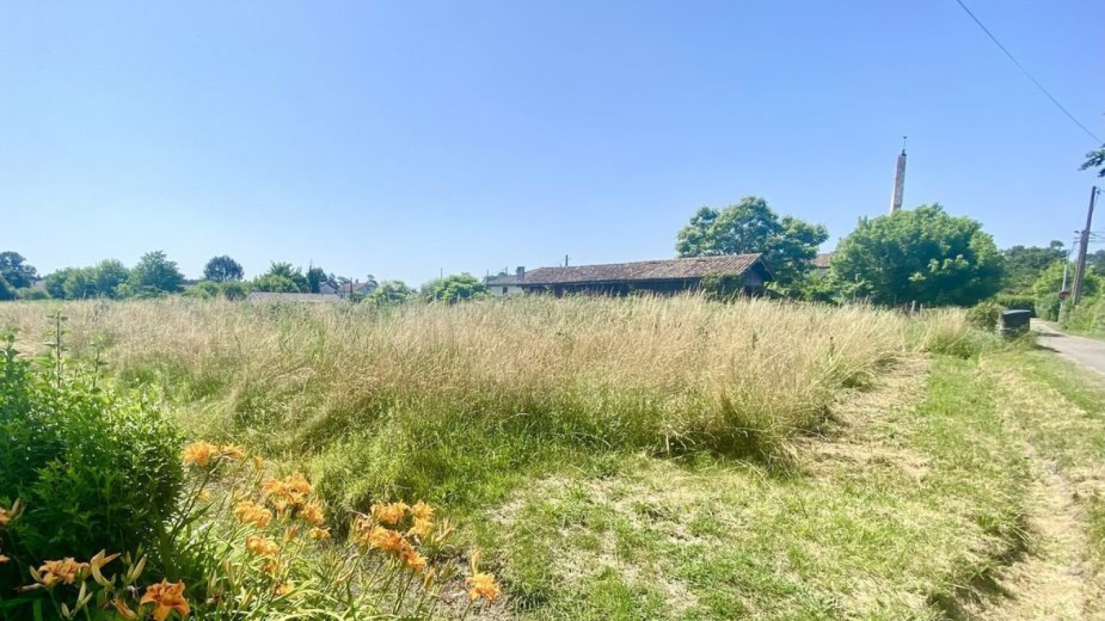 Terrain constructible de 3100m2 à Saint-Michel-de-Castelnau