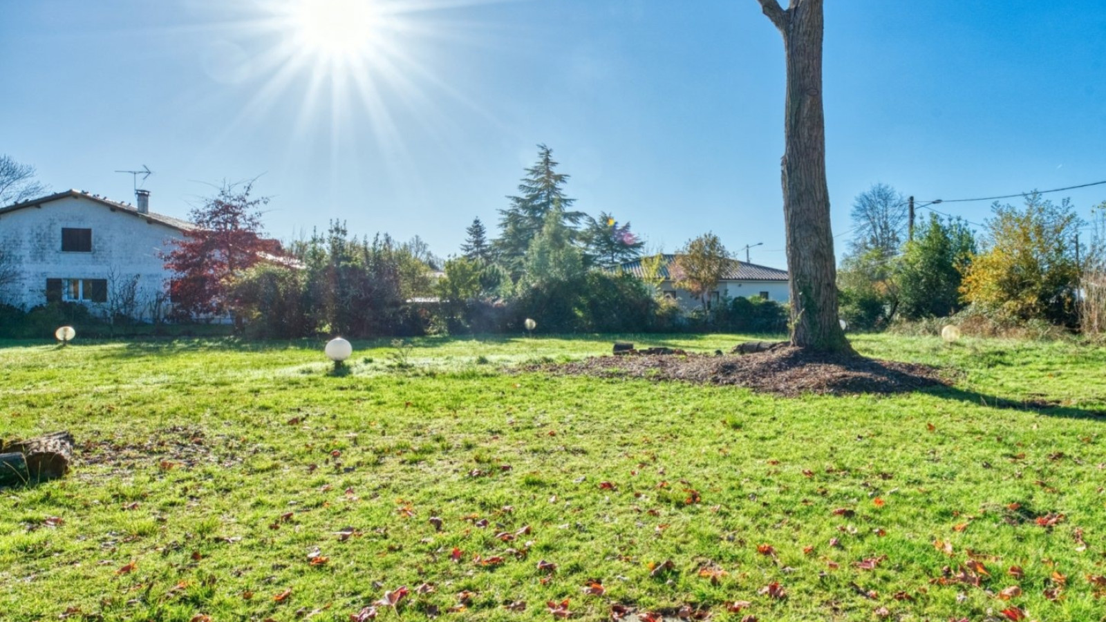 Terrain constructible de 900m2 à Mérignac