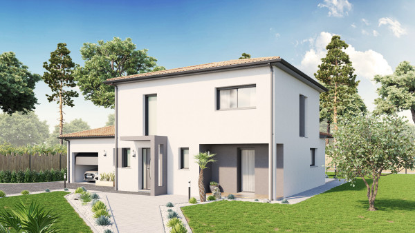 Maison neuve à Andernos-les-Bains avec 3 chambres sur terrain de 550m2 - image 3
