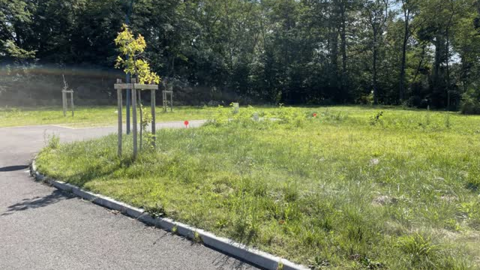 Terrain constructible de 830m2 à Soussans