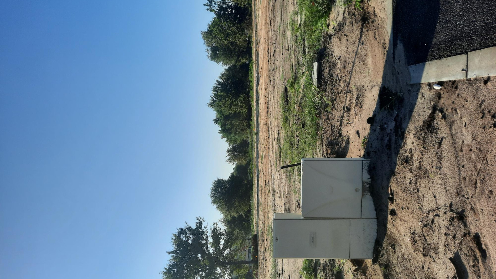 Terrain constructible de 850m2 à Gourbera