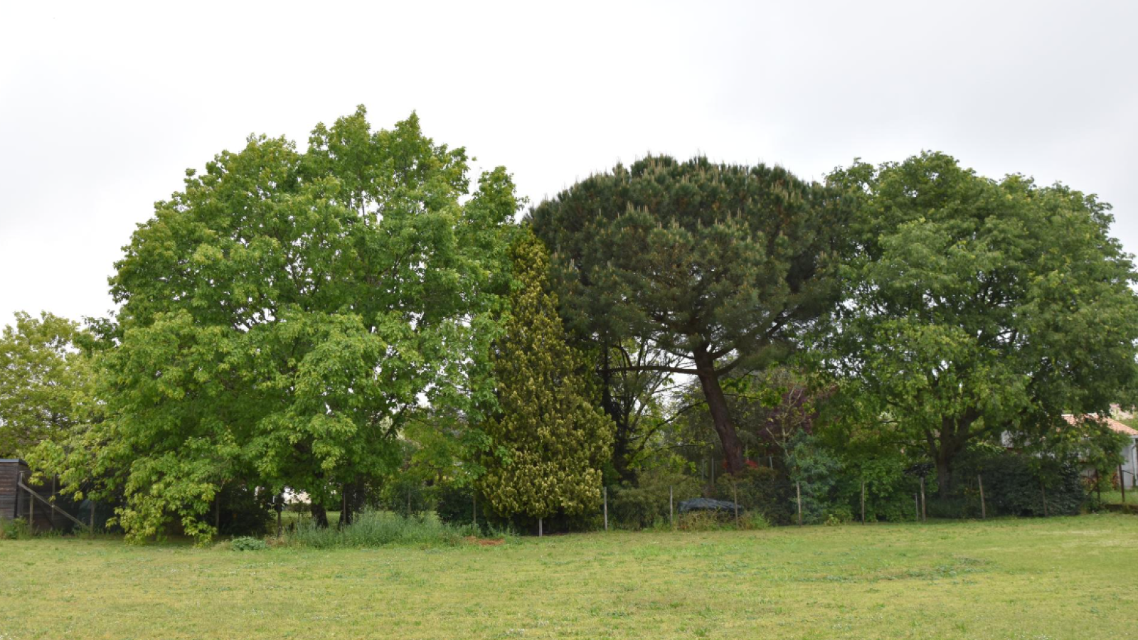 Terrain constructible de 825m2 à La Brède