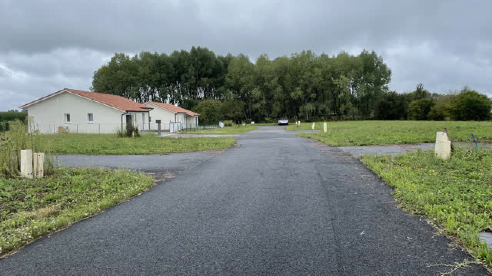 Terrain constructible de 685m2 à Hagetmau