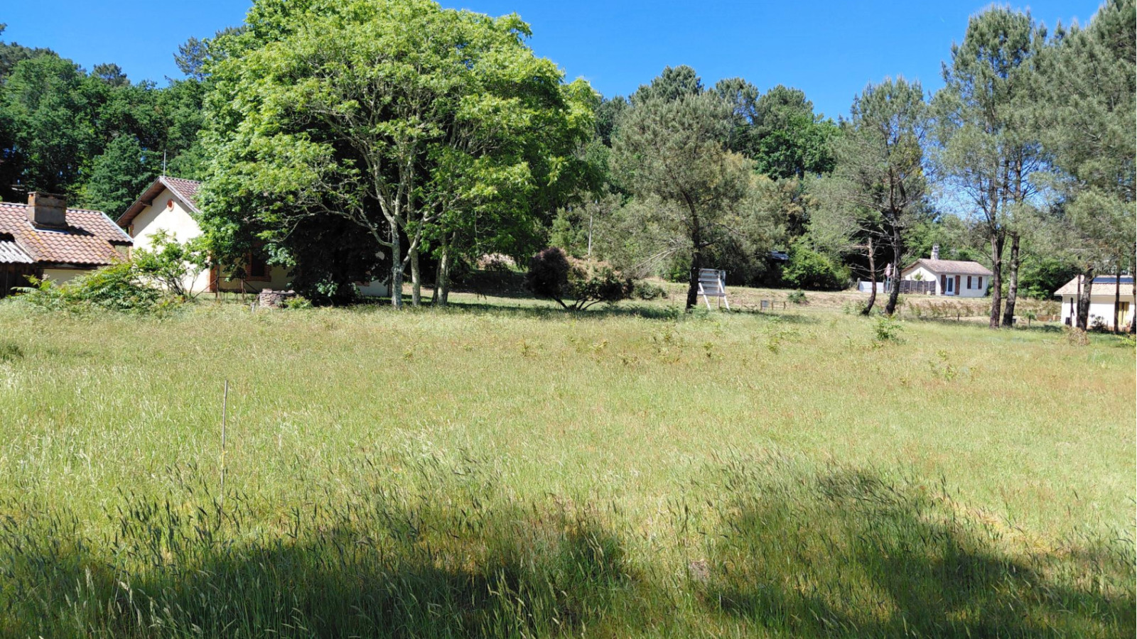 Terrain constructible de 560m2 à Vielle-Saint-Girons