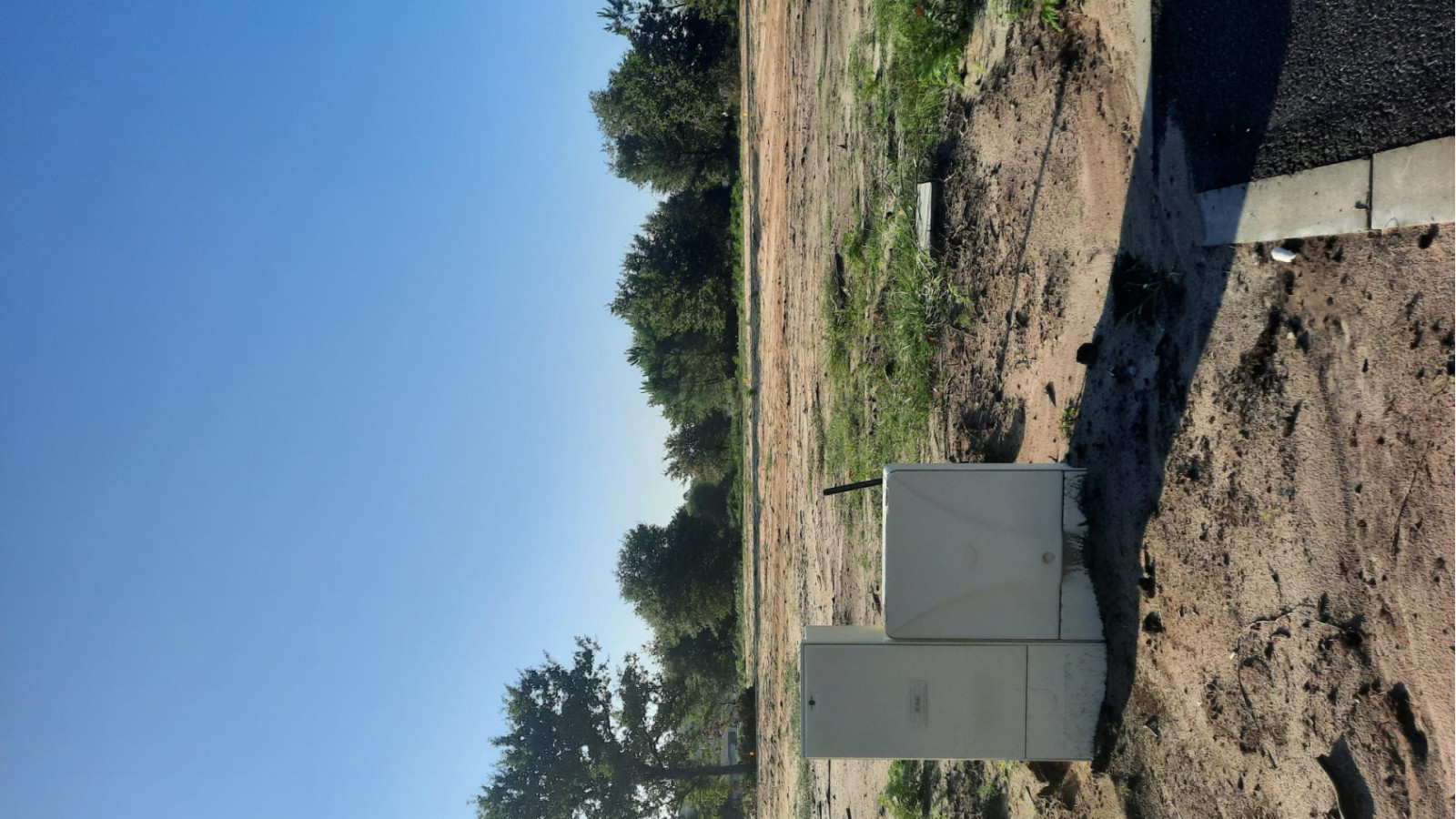 Terrain constructible de 672m2 à Laluque