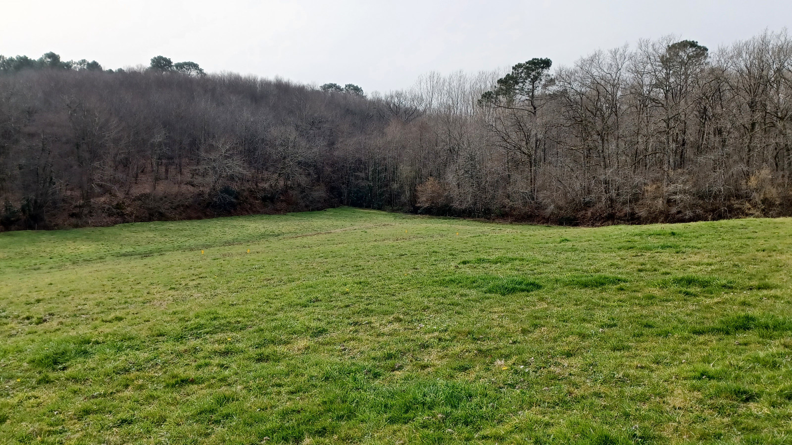 Terrain constructible de 772m2 à Mimbaste