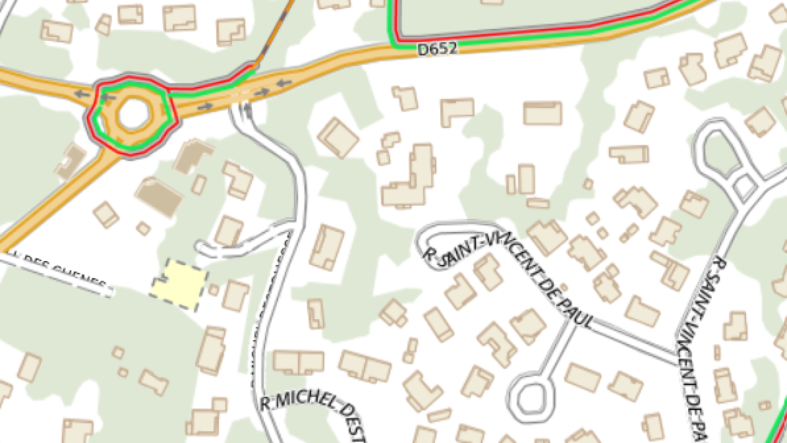 Terrain constructible de 606m2 à Moliets-et-Maa
