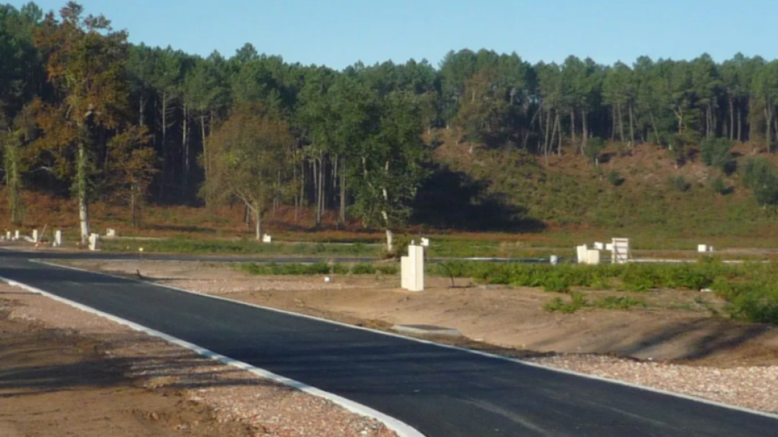 Terrain constructible de 371m2 à Vielle-Saint-Girons