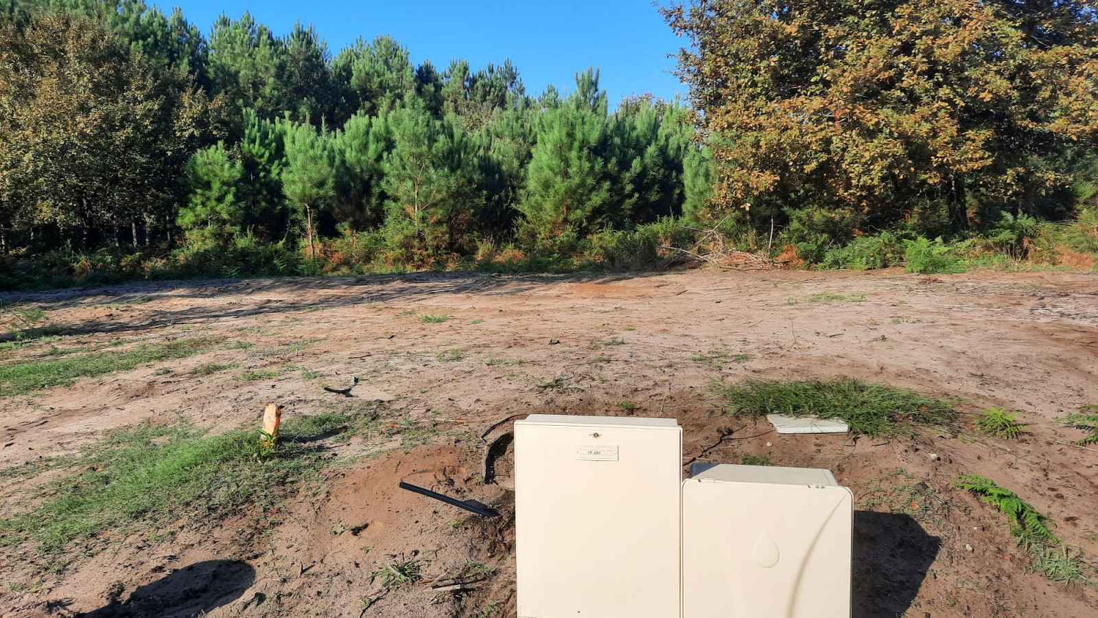 Terrain constructible de 925m2 à Gourbera