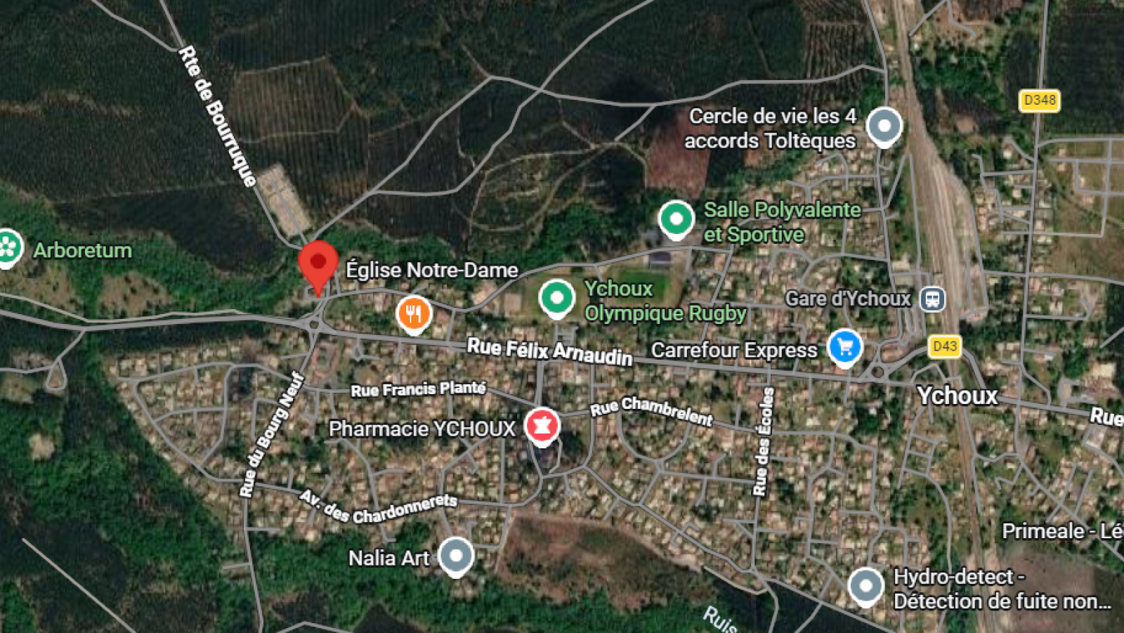 Terrain constructible de 700m2 à Ychoux