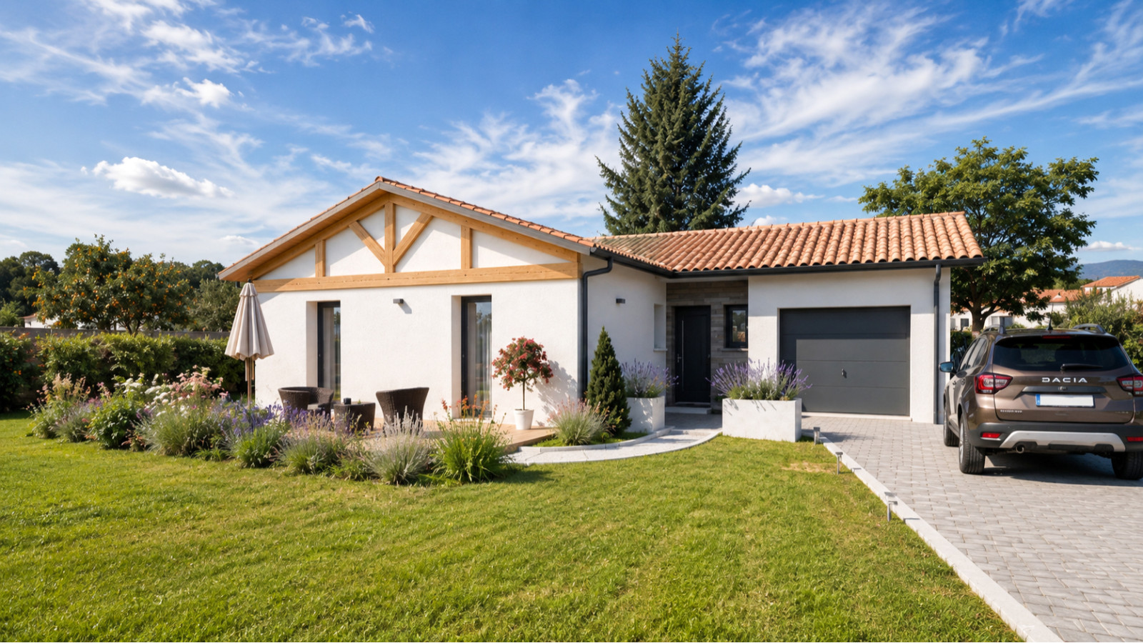 Maison neuve à Soustons avec 3 chambres sur terrain de 648m2 / image 2