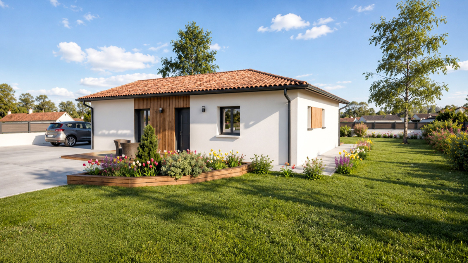Maison neuve à Saint-Jean-de-Marsacq avec 3 chambres sur terrain de 1046m2 / image 2