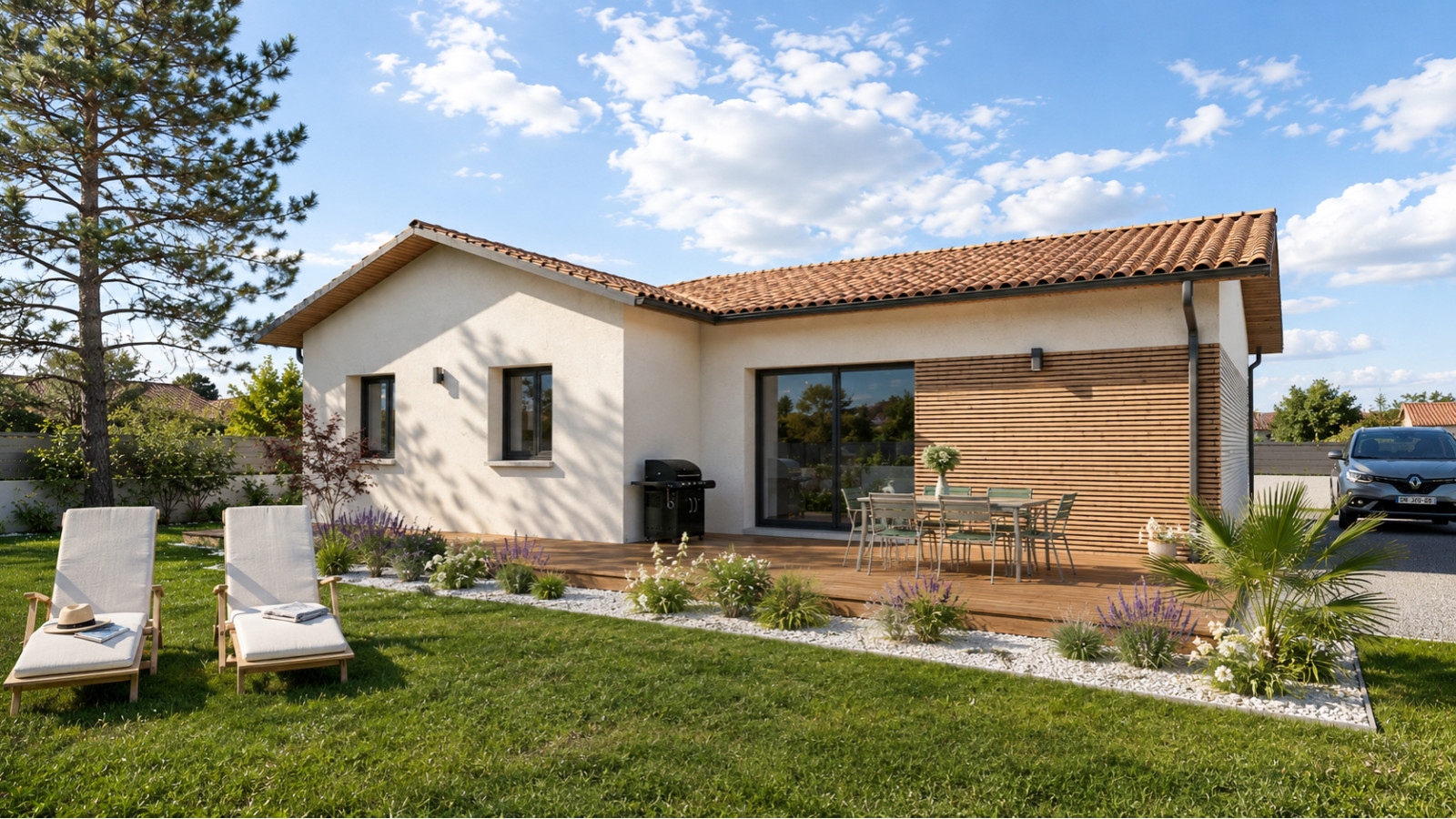 Maison neuve à Saint-Jean-de-Marsacq avec 3 chambres sur terrain de 1046m2 / image 3