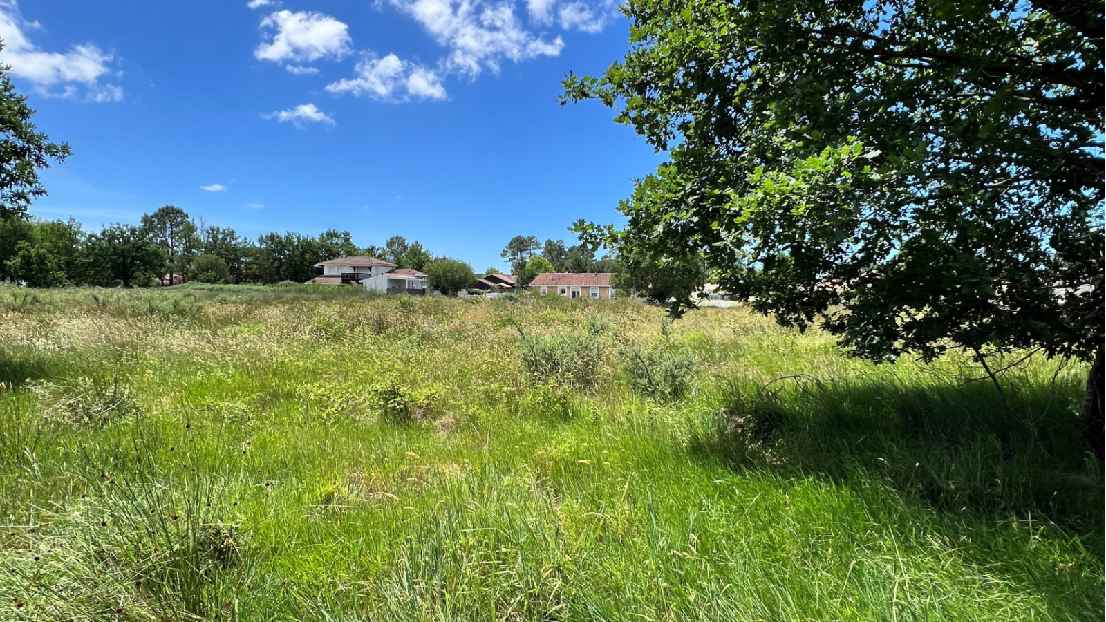 Terrain constructible de 990m2 à Aureilhan