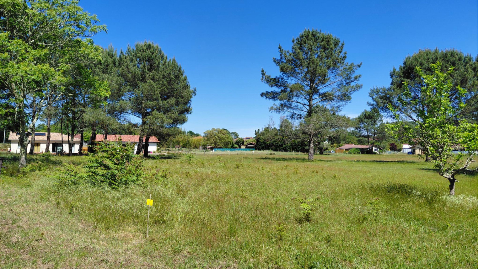 Terrain constructible de 560m2 à Vielle-Saint-Girons