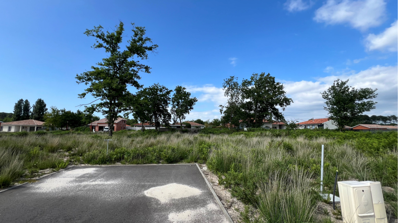 Terrain constructible de 575m2 à Andernos-les-Bains