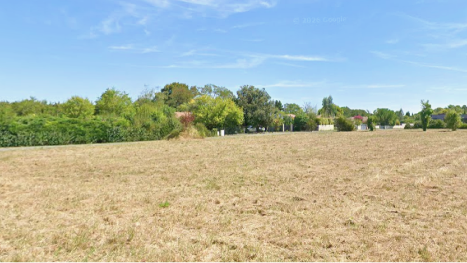 Terrain constructible de 425m2 à Martillac
