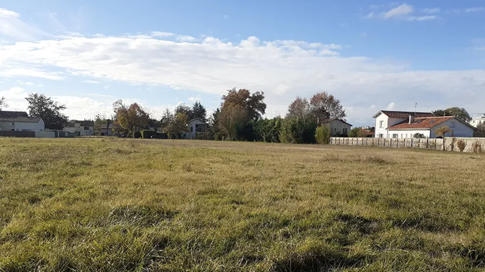 Terrain constructible de 380m2 à Libourne