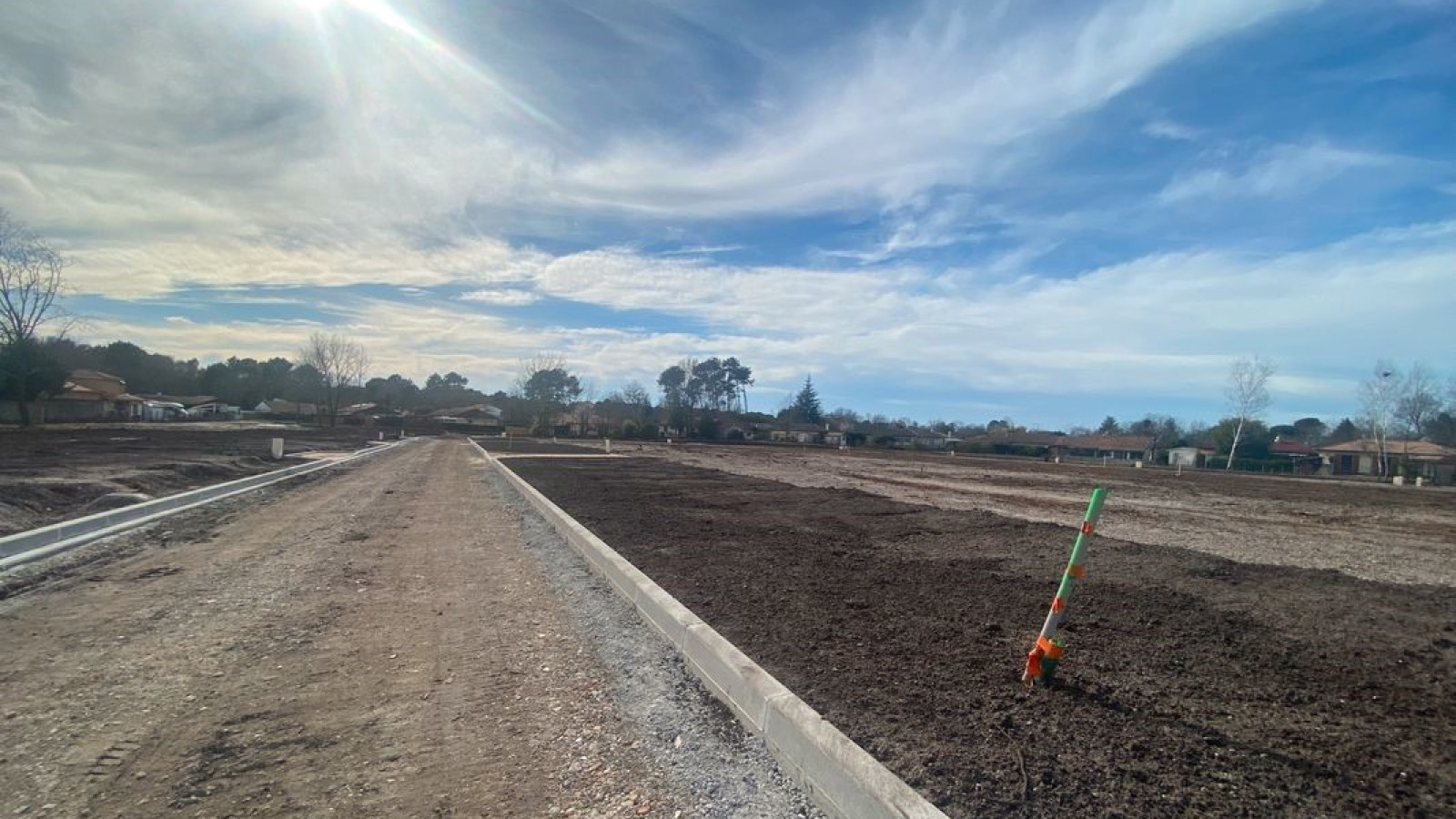 Terrain constructible de 632m2 à Le Porge