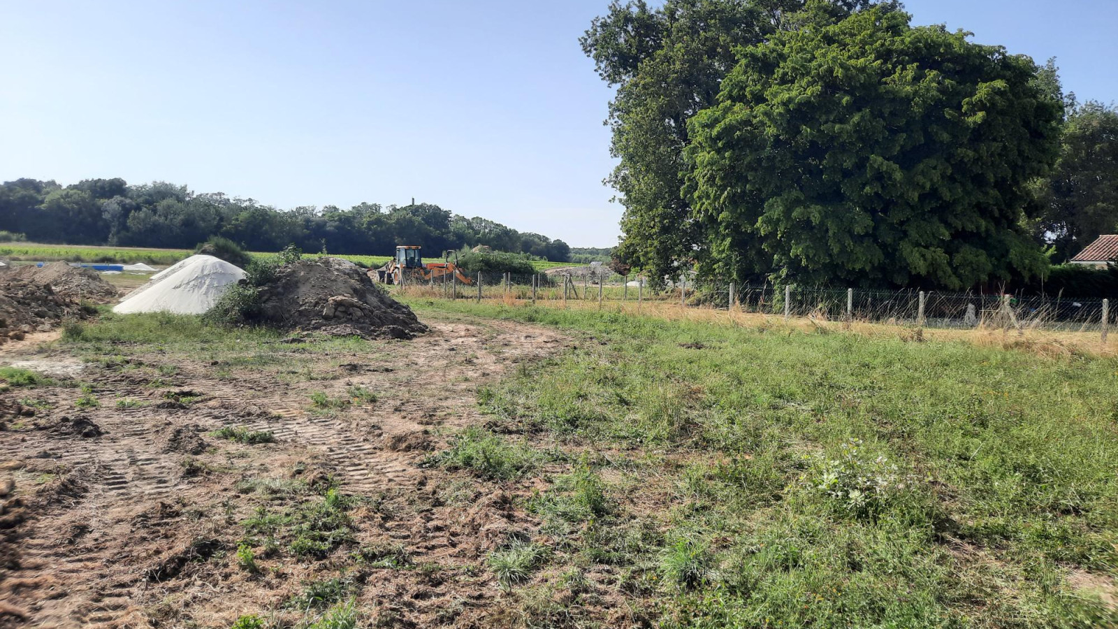 Terrain constructible de 210m2 à Libourne